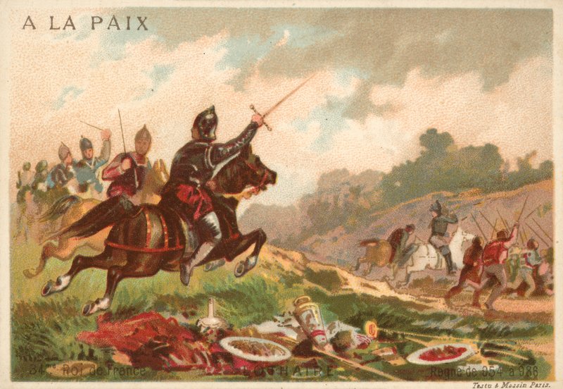Lothair of France by French School