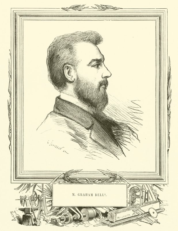 Graham Bell by French School