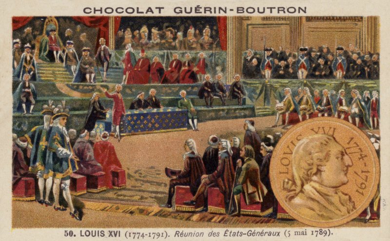 Meeting of the French Estates General, 5 May 1789 by French School