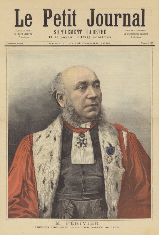 Samuel Perivier, First President of the Paris Court of Appeal by French School