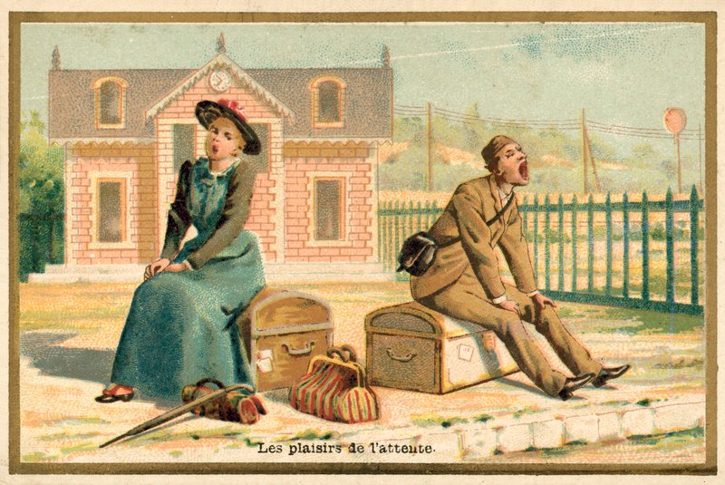 The Pleasures of the Wait by French School