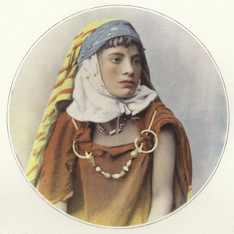 A Tunisian Woman by French Photographer
