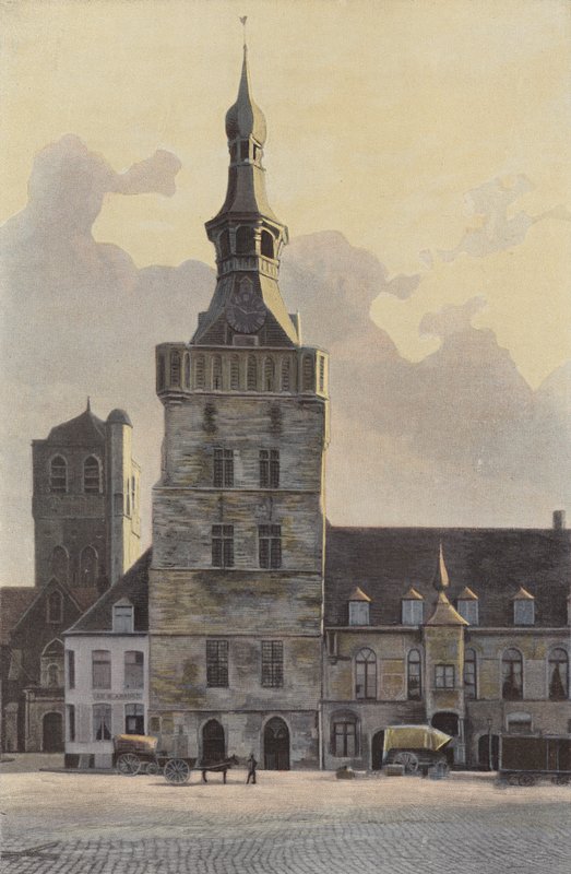 Bailleul, Belfry of the Town Hall by French Photographer