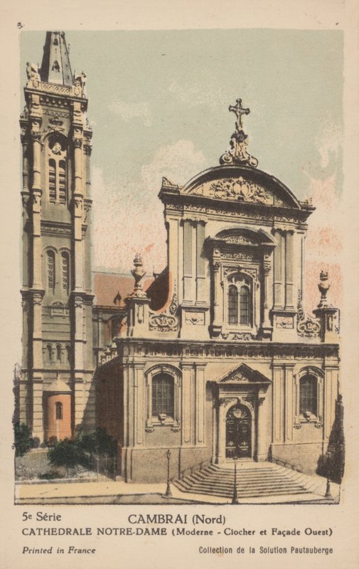 Cambrai, Cathedral Notre Dame by French Photographer
