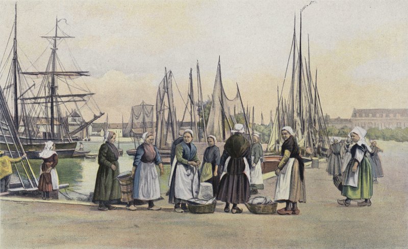 Concarneau, The Port by French Photographer
