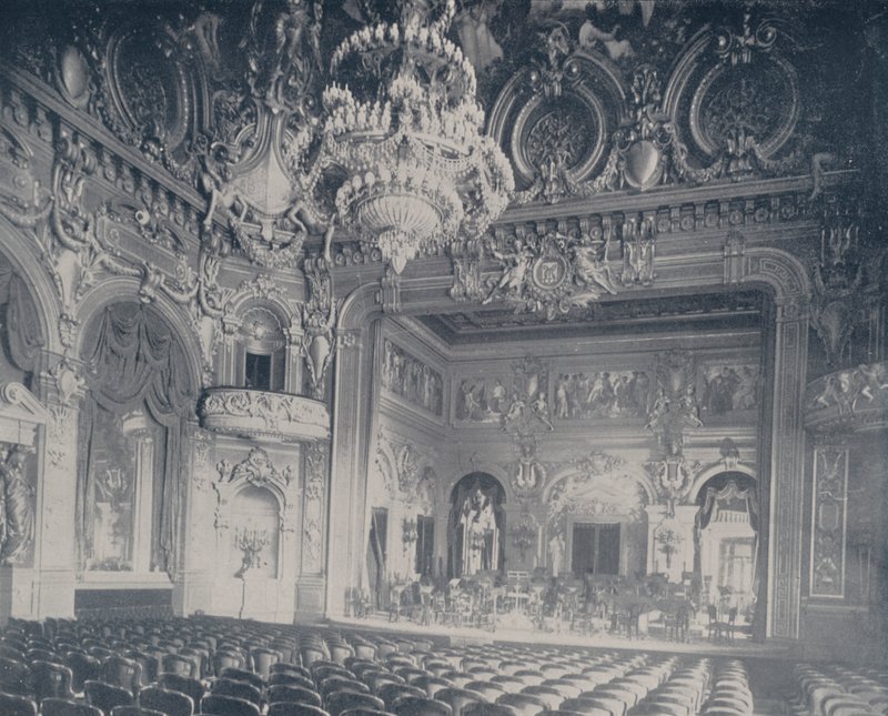 Concert Hall, Monte Carlo by French Photographer