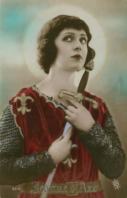 Joan of Arc (c. 1412-1431) by French Photographer