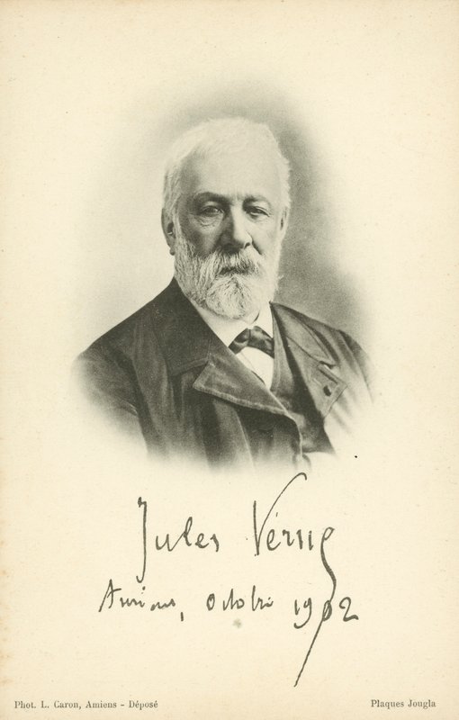 Jules Verne by French Photographer