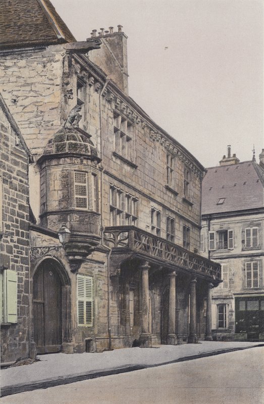Luxeuil, House of Cardinal de Jouffroy by French Photographer