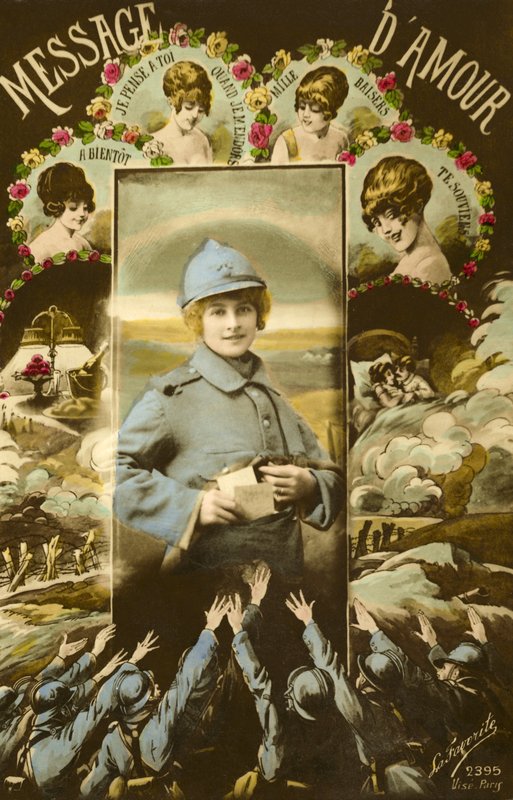 Messages of Love to Soldiers by French Photographer