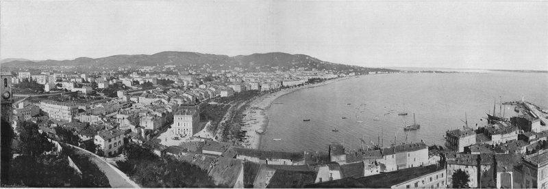 Panorama of Cannes by French Photographer