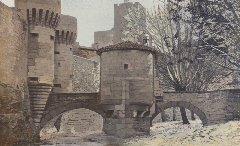 Pernes, Notre-Dame Gate and Chapel by French Photographer