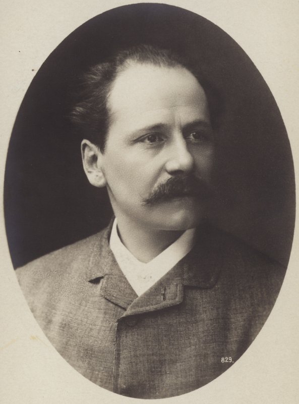 Portrait of Jules Massenet by French Photographer