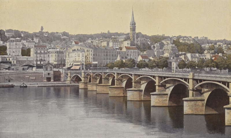 Saint-Cloud, General View by French Photographer