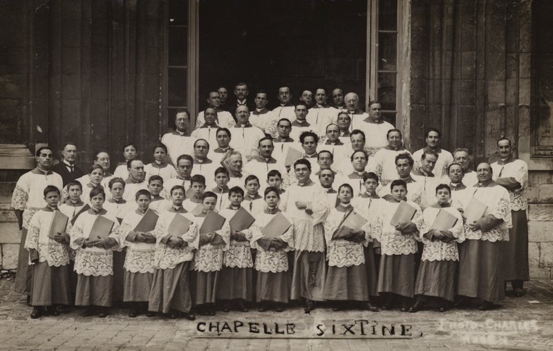 Sistine Chapel Choir by French Photographer