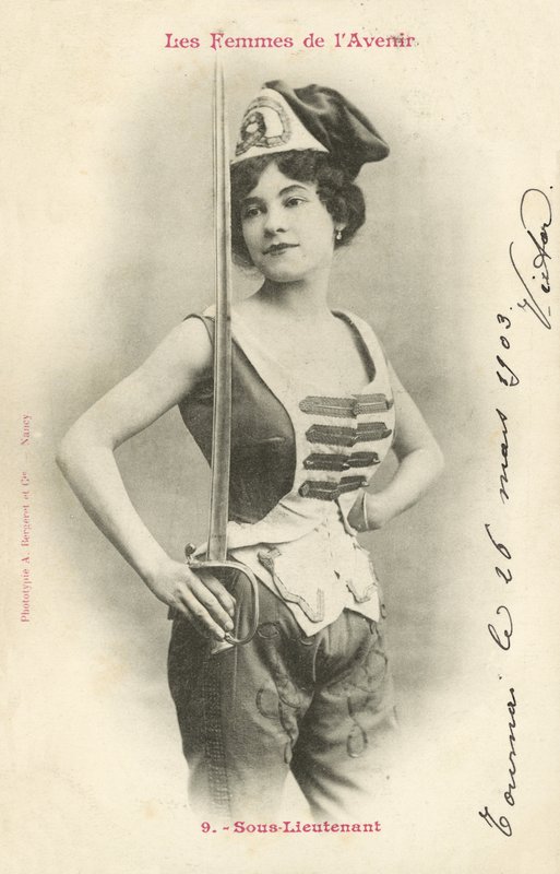 Sub-Lieutenant, Woman of the Future by French Photographer