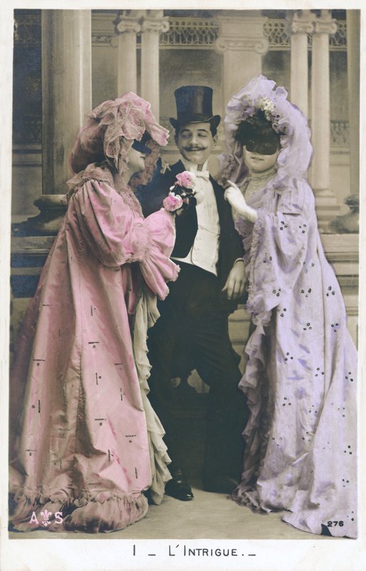 The Masked Ball by French Photographer