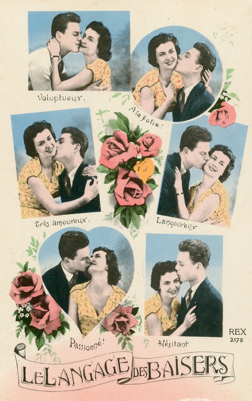 The language of kisses by French Photographer