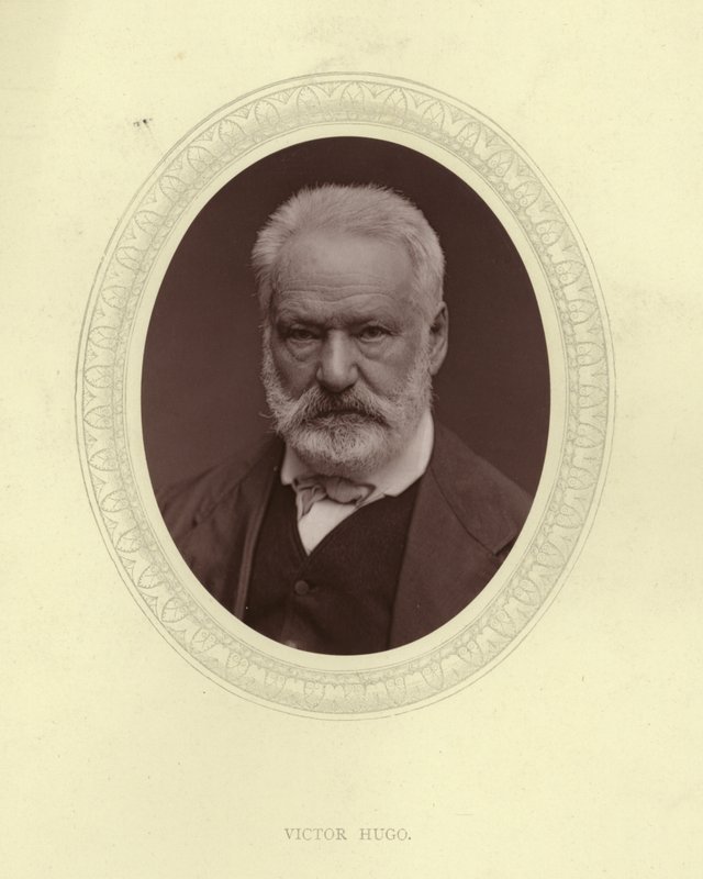 Victor Hugo by French Photographer