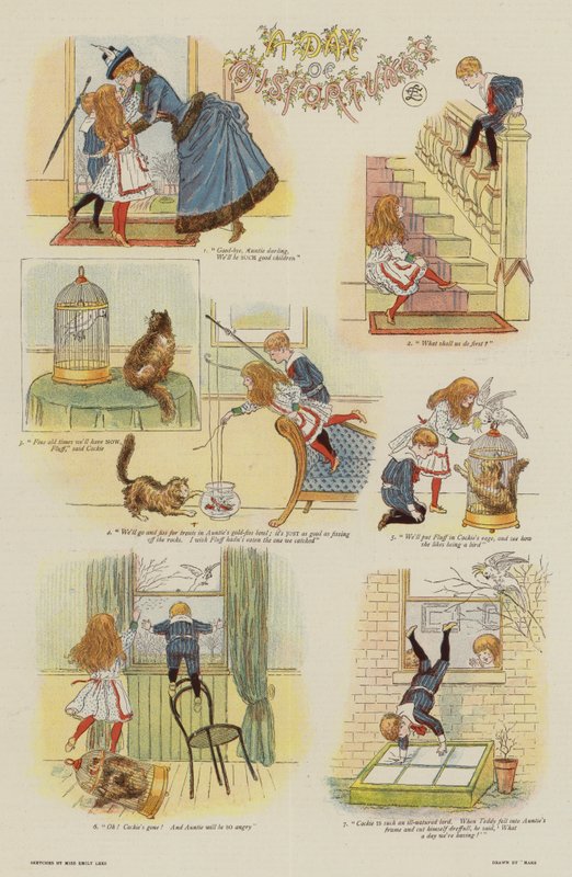 A Day of Misfortunes by French School