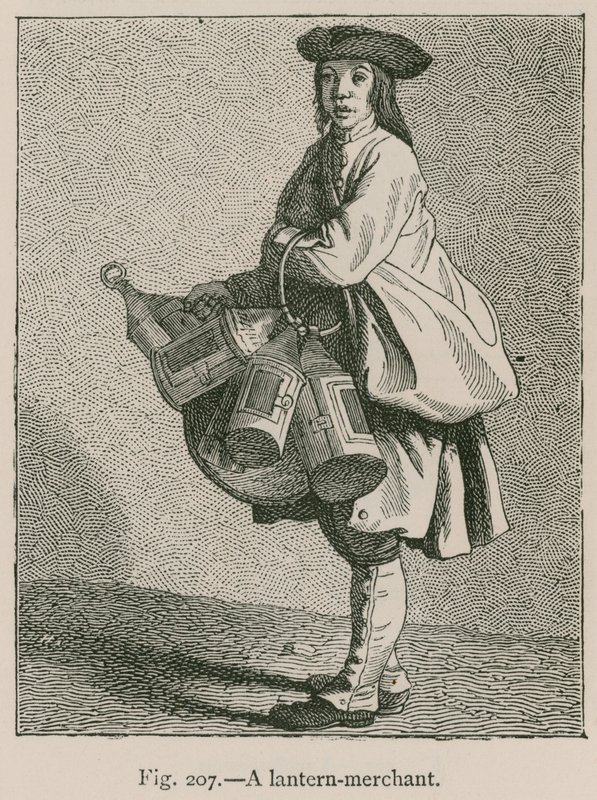 A Lantern-Merchant by French School