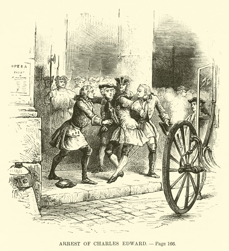 Arrest of Charles Edward by French School