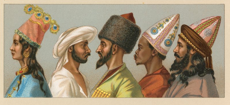 Asiatic Costume by French School