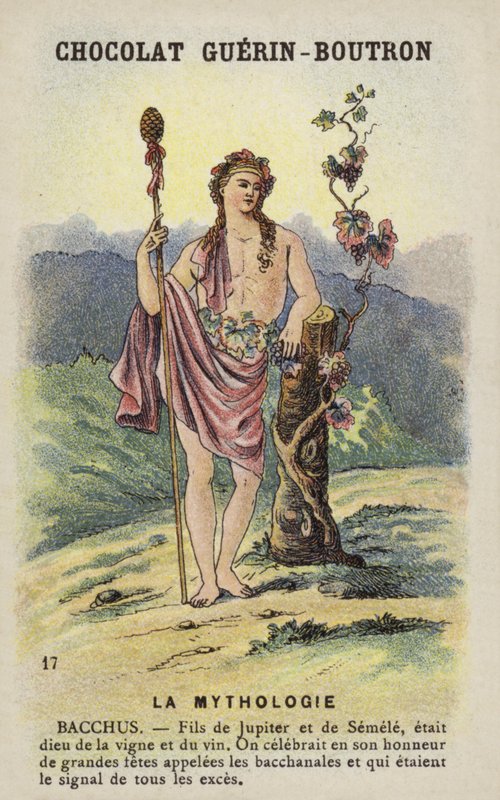Bacchus by French School