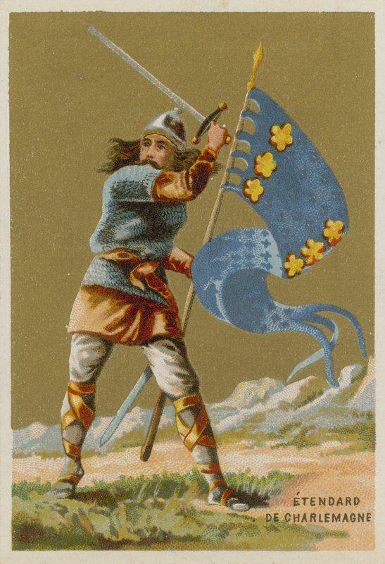 Banner of Charlemagne by French School