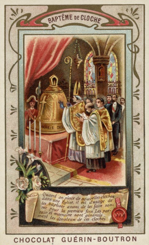 Baptism of a New Church Bell by French School