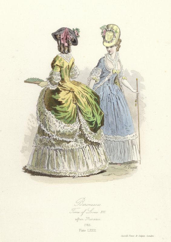 Baronesses, Time of Louis XVI of France by French School