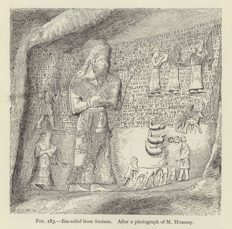 Bas-Relief from Susiana by French School