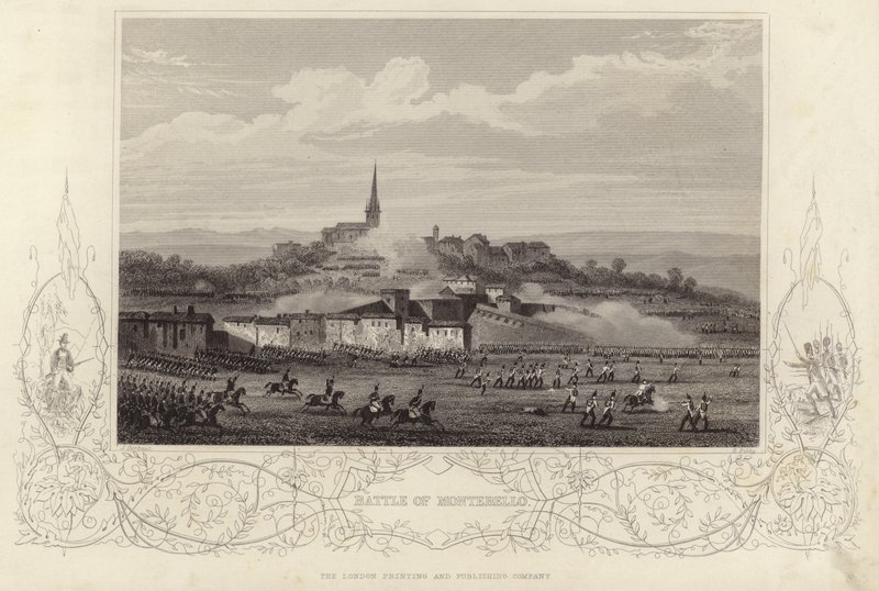 Battle of Montebello by French School