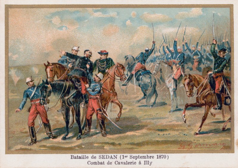 Battle of Sedan, Fighting at Calvaire d