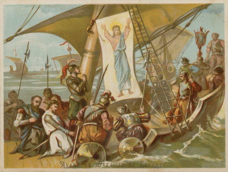 Before the Battle of Lepanto by French School