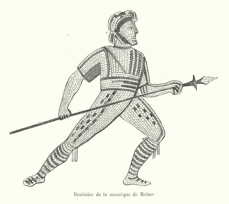 Bestiary of the Reims Mosaic by French School