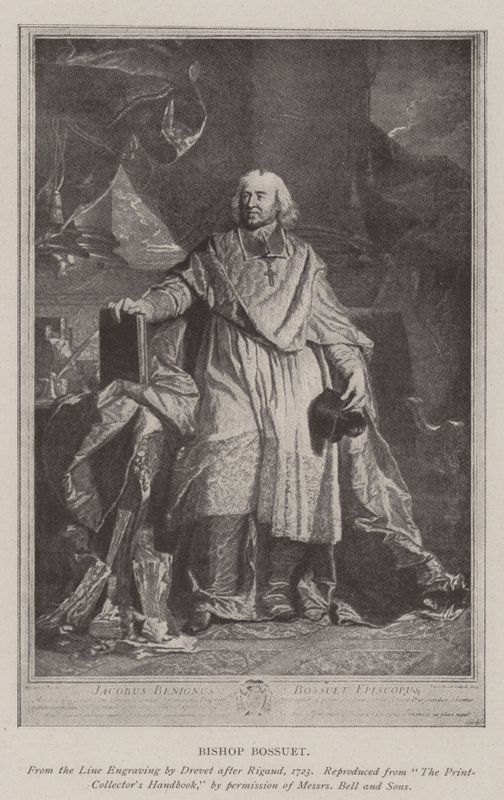 Bishop Bossuet by French School