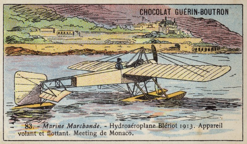 Bleriot floatplane by French School