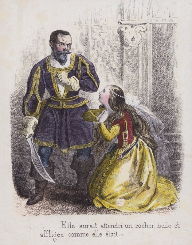 Blue Beard by French School