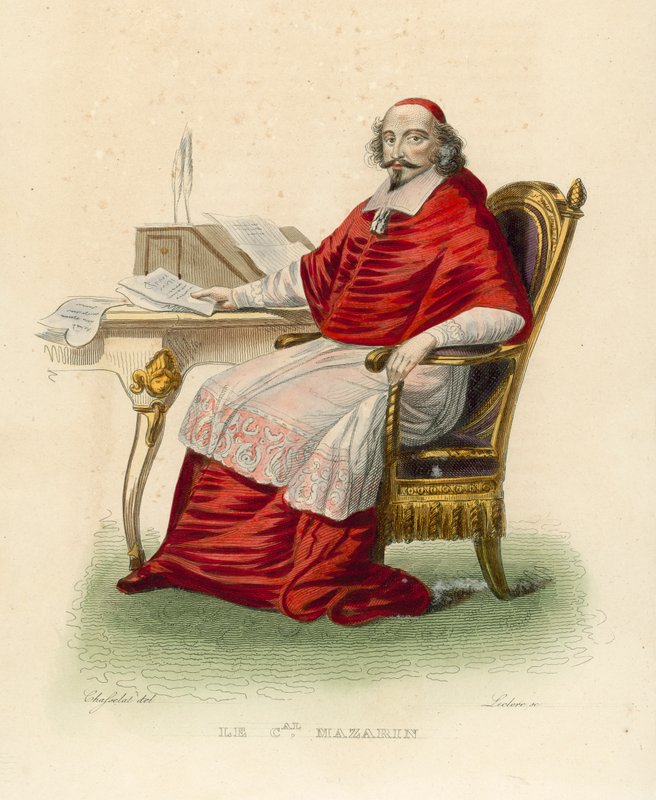 Cardinal Mazarin by French School