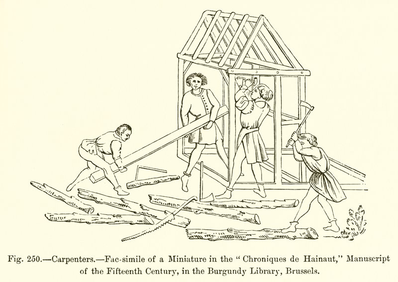 Carpenters by French School