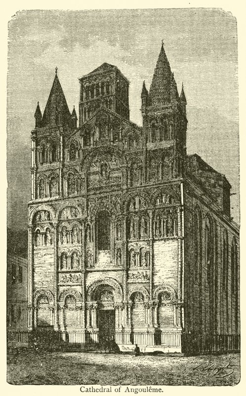 Cathedral of Angouleme by French School
