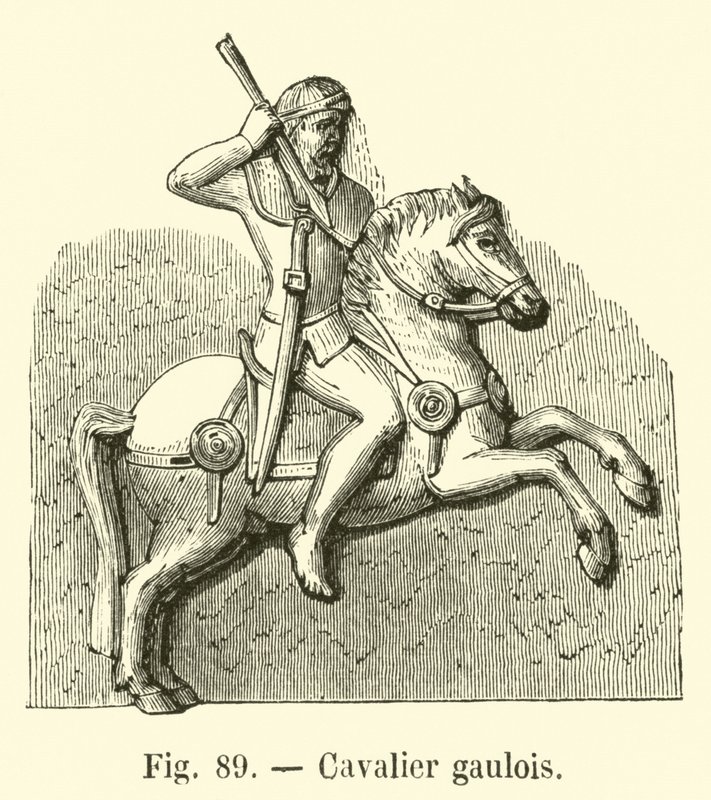 Gallic Cavalier by French School