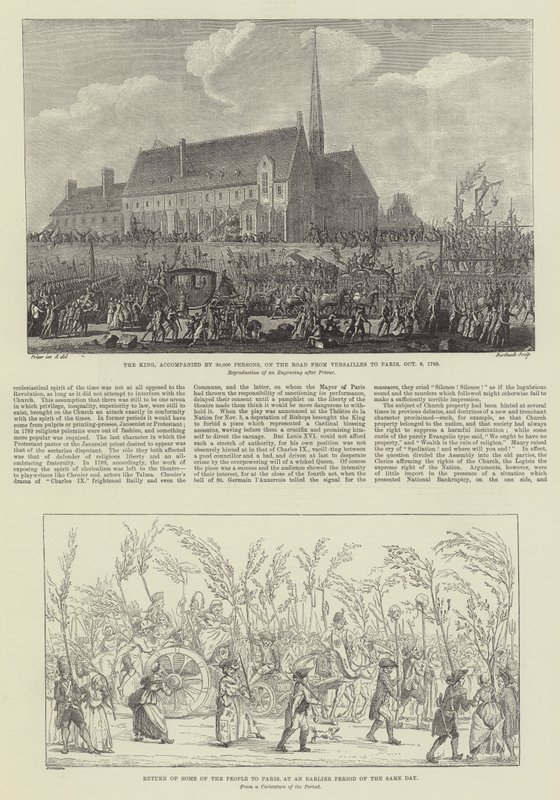 Centenary of the French Revolution (engraving) by French School