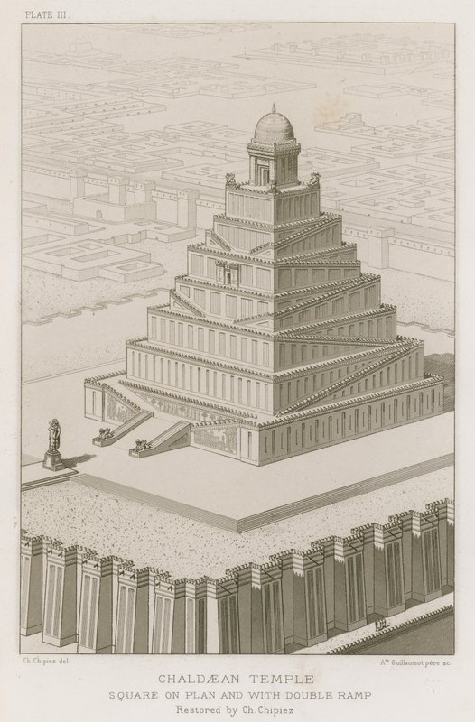 Chaldaean Temple by French School