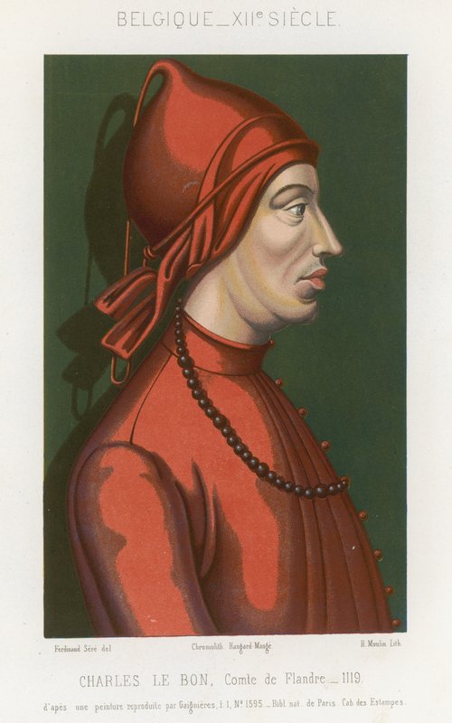 Charles I, Count of Flanders by French School
