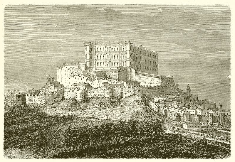 Chateau de Grignan by French School