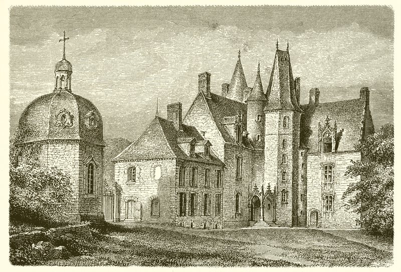 Chateau des Rochers by French School