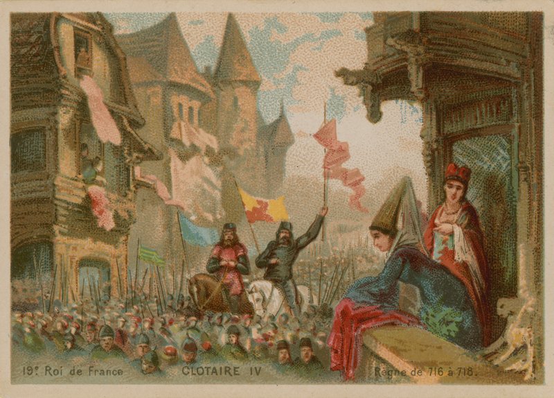 Chlothar IV of France by French School