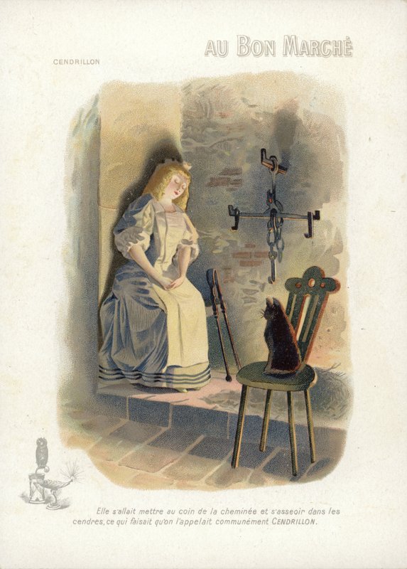 Cinderella, Sleeping by French School